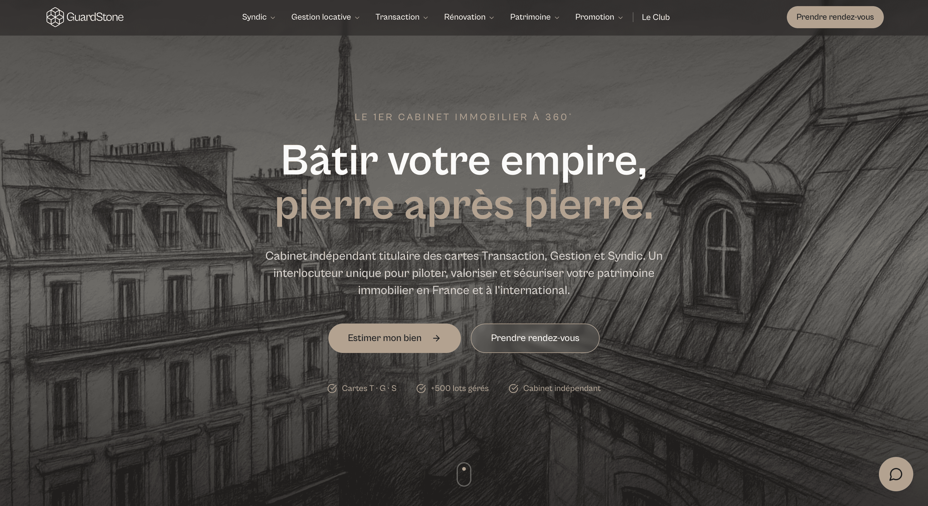 GuardStone Immobilier — Cabinet de gestion immobiliere 360